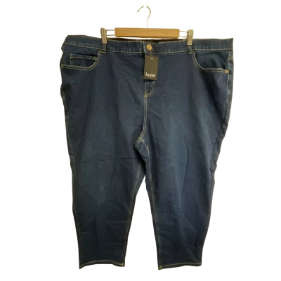 beme Womens  Size 26 Cropped Pants Blue 