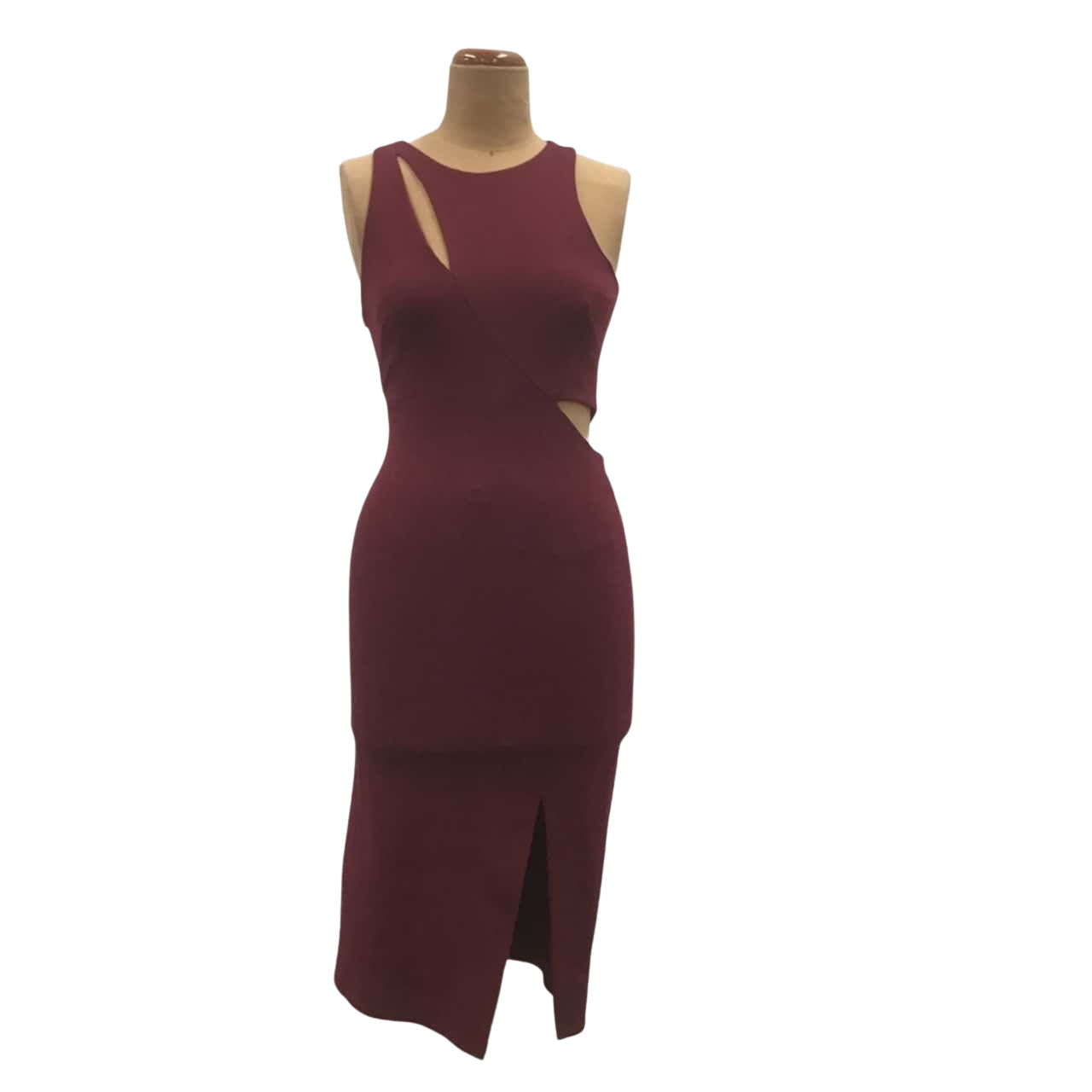 BRAND NEW Nicholas Cutout Cocktail Dress Size 8 Burgundy(s)