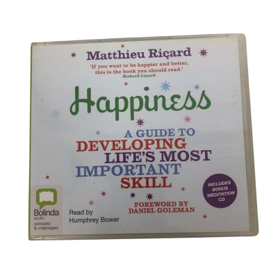 'Happiness' Set x 8 CD's - Matthieu Ricard