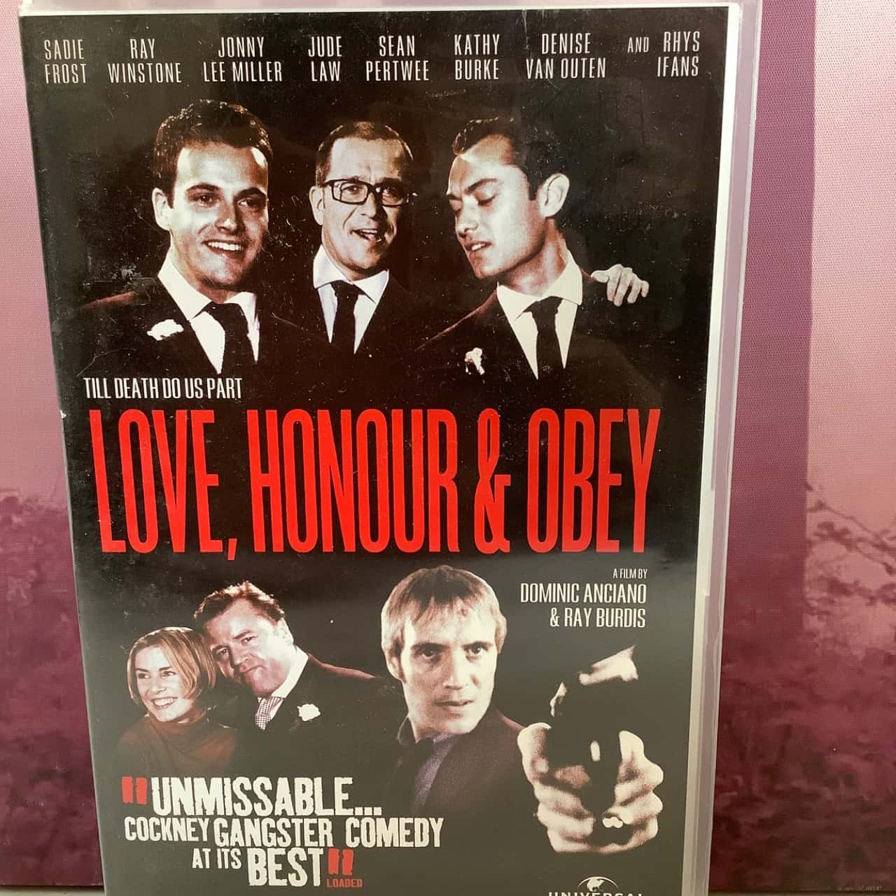 Love, Honour and Obey VHS