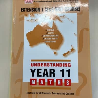 Understanding Year 11 Maths Extension 1 (2 & 3 unit course)