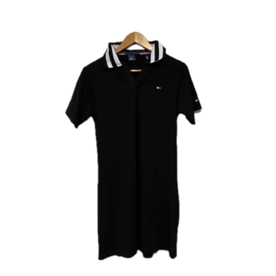 Tommy Hilfiger Womens Dress Size M Black  
