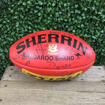 Melbourne Football club Signed Sherrin football