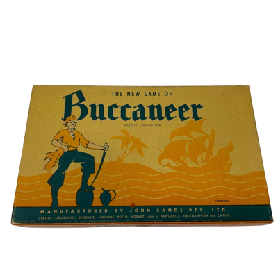 The New Game Of Buccaneer Board Game - Incomplete