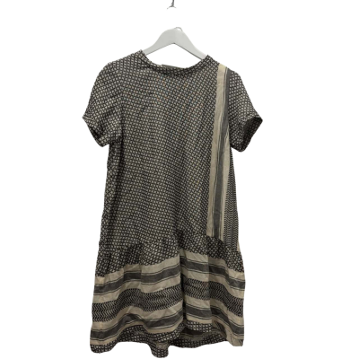 Summery Copenhagen Womens  Size S Casual Dress Grey / Off White / Pattern 