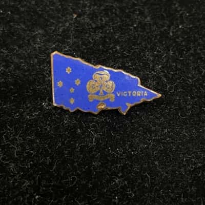 Australian Girl Guides Victoria Friendship Badge Lapel Pin