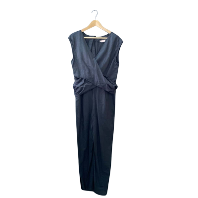 Gorman Size 10 Sleeveless Jumpsuit Black  