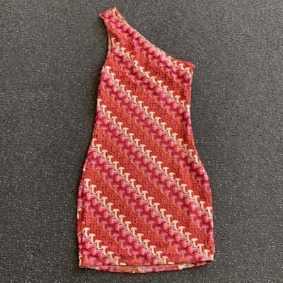 White Fox Berry Go Loco Mini Dress Size L 