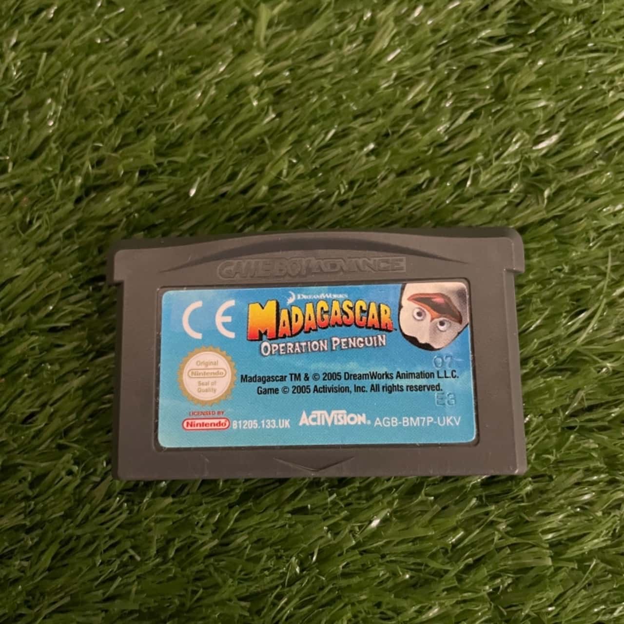 Jeu Game Boy Advance Madagascar - Version Cartouche, Comme Neuf - Idéal Collection Ou Replay