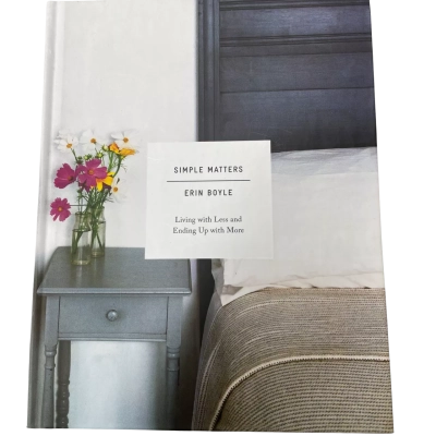 Simple matters by Erin Boyle hardcover book