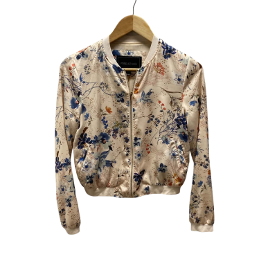 Forever New Womens  Size 6 Beige Floral Jacket