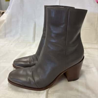 Celine Paris Taupe Boots New Size 38
