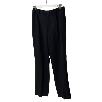 David Lawrence Womens  Size 12 Slim Fit Pants Black  