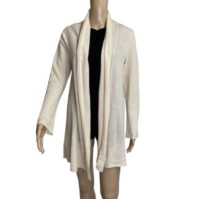 Cynthia Rowley open front cardigan size M  