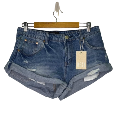 Desu Womens  Size 10 Denim Shorts Blue 