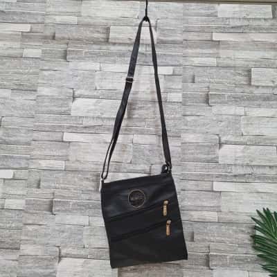 Mimco Womens Cross Body Bag Black  