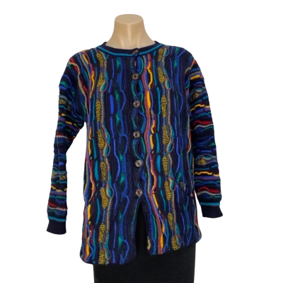 Vintage Purely Australian clothing co cardigan Size M 