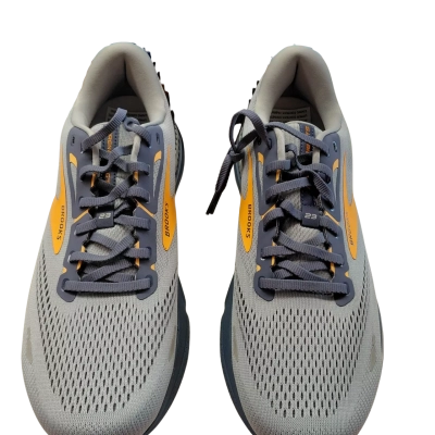 Brooks Mens  Size 11.5 Sneakers Blue / Grey / Orange 
