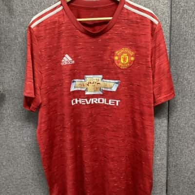Adidas Manchester jersey Mens  Size XXL Red 