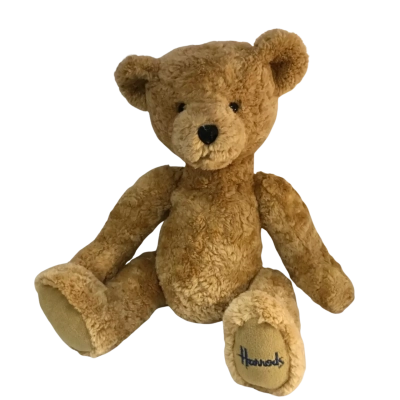 Harrods Teddy Bear Approx 37 x 32cm