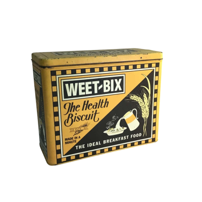 Weet-Bix Empty Collectible Tin 