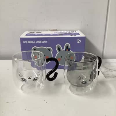 Cute double layer glasses