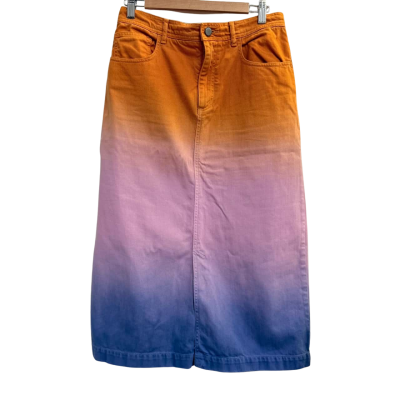 Gorman Womens  Size 12 Denim Skirt Multicoloured 