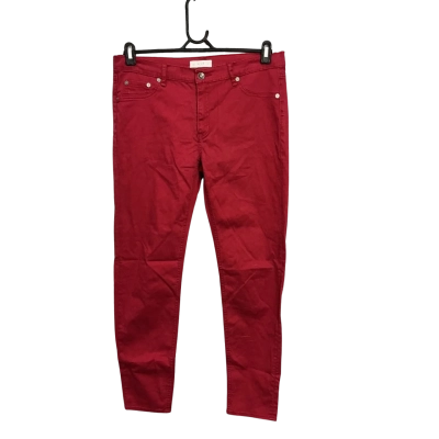 Seed Heritage Womens  Size 14 Regular Fit Jeans Red 