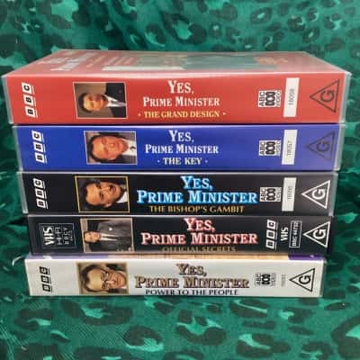 VHS Yes, Prime Minister x 5