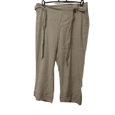 Womens Sara Size 16 Casual Pants Beige 
