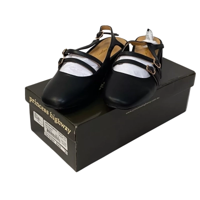 Princess Highway Womens Size 36 Slingback Heels Black  