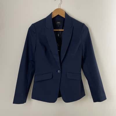 Saba Womens  Size 6 Tia Suit Jacket Navy Blue NEW with TAGS