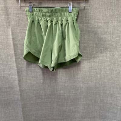 Lululemon Womens Size 4 Green Active Shorts