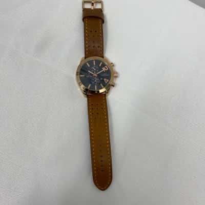Giani Gioggio Mens Watch Brown/Black/Rose Gold (working order)