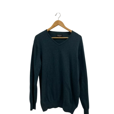 Tarocash V-neck Knit Sweater.  Size L.  New with tags