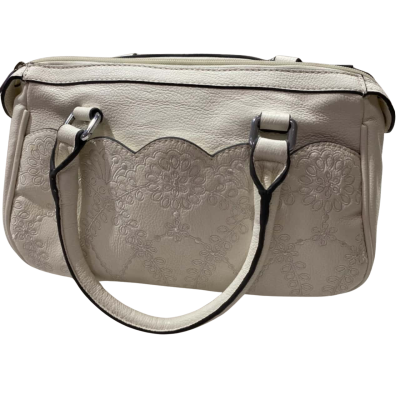 Olga Berg Womens Handbag White 
