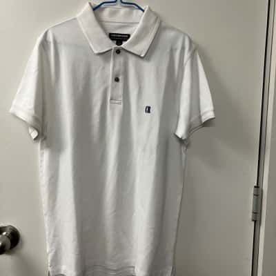 Country Road Mens  Size M Polo Shirt White 