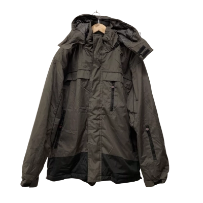 Jeep Mens  Size XL Winter Jacket Black  / Brown 