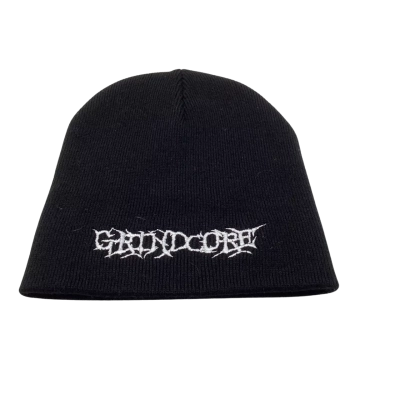 GRINDCORE Mens  Size One Size Beanie Black  