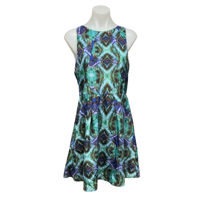 Sportsgirl Womens Size 10 Cocktail Dress Multicoloured / Pattern 