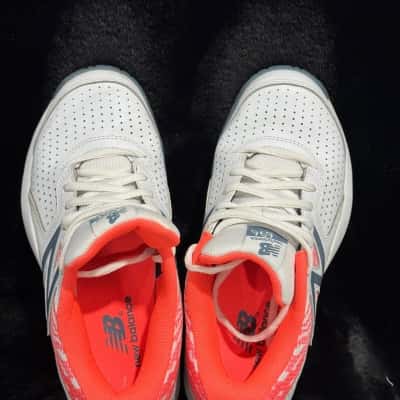 Womens New Balance Sneakers Orange / White Size 7.5 