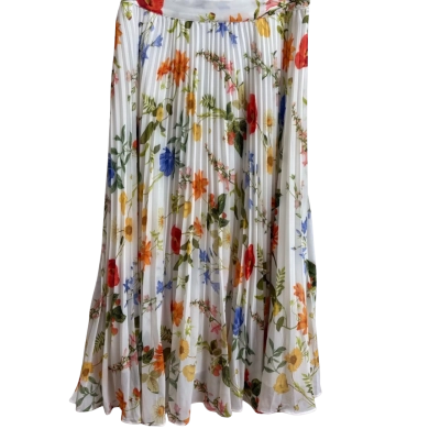 NWT Forever New Aurora Hidden Floral Size 14 Midi Skirt 
