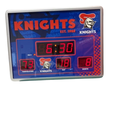 NRL Newcastle Knights Scoreboard Clock