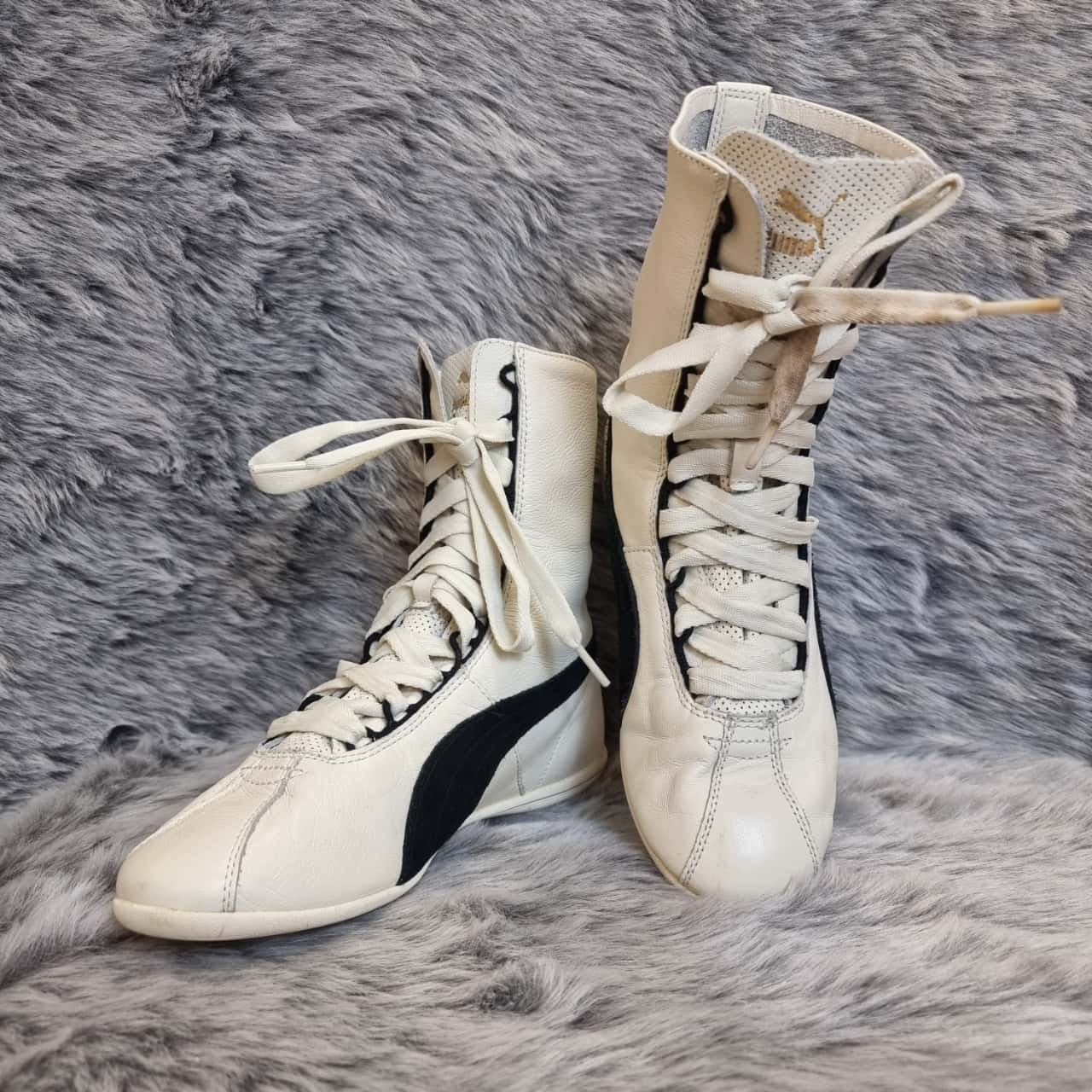 Puma Eskiva High Tops - Size 6