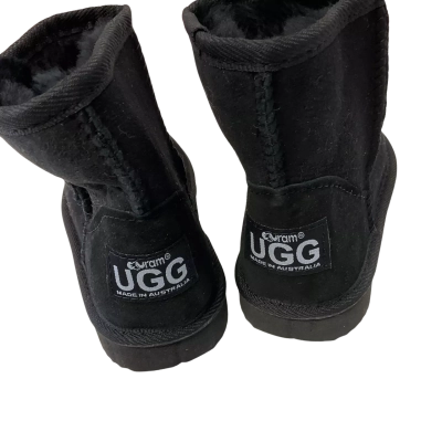 UGG Kids Black  slippers 