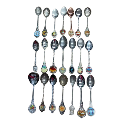 Assorted Retro Spoons x 21 