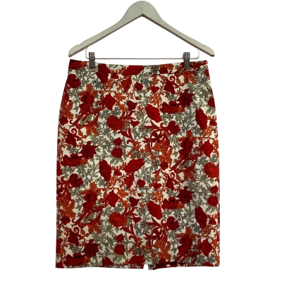 Sportscraft Womens  Size 12 A-Line Skirt Multicoloured 
