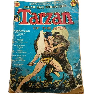 Tarzan of the Apes Oversized Comic Book (1973)