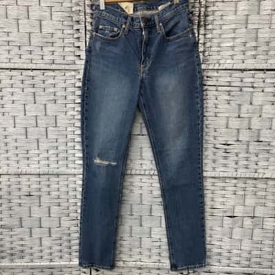 Nobody Denim Womens  Size 26 High-Waisted Jeans Blue 