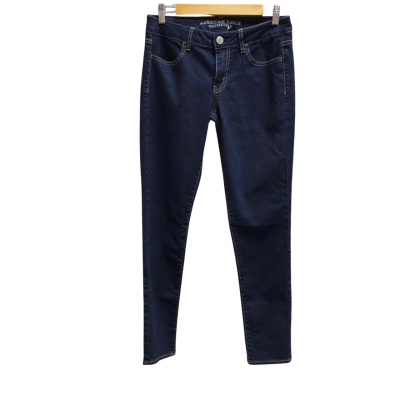 American Eagle Outfitters Womens  Size 8 Stretch Jeans Navy Blue 